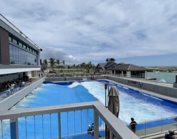 the lineup wave pool at wai kai