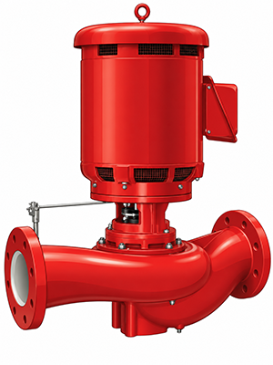 In-line fire pumps